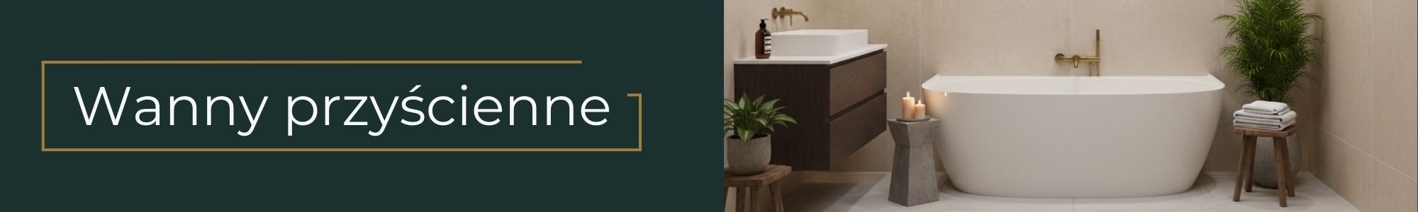 Baner kategorii - Wanny przyścienne